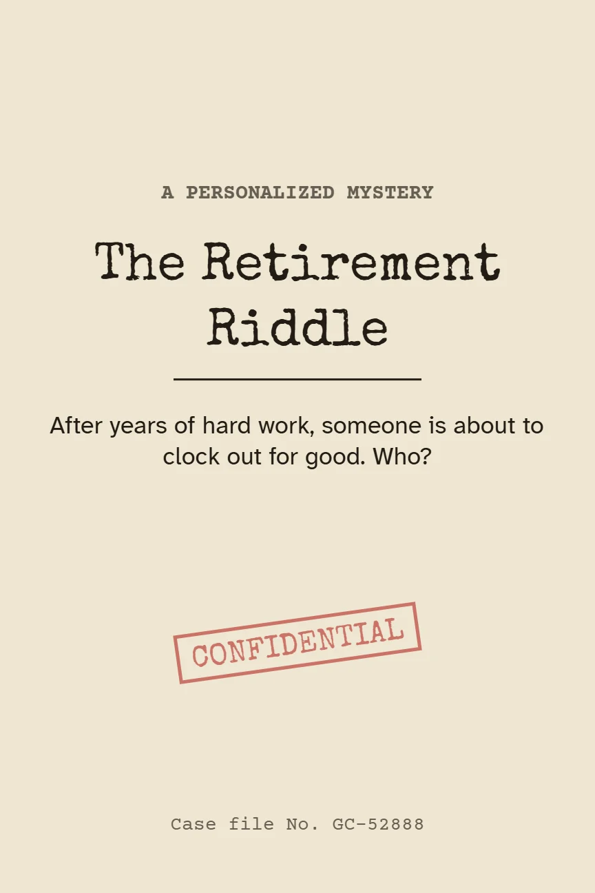 Retirement cover