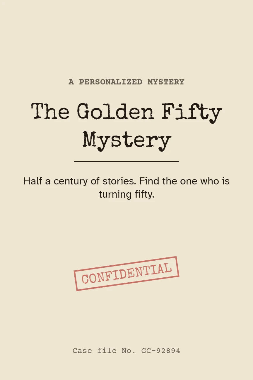Cover: The Golden Fifty Mystery