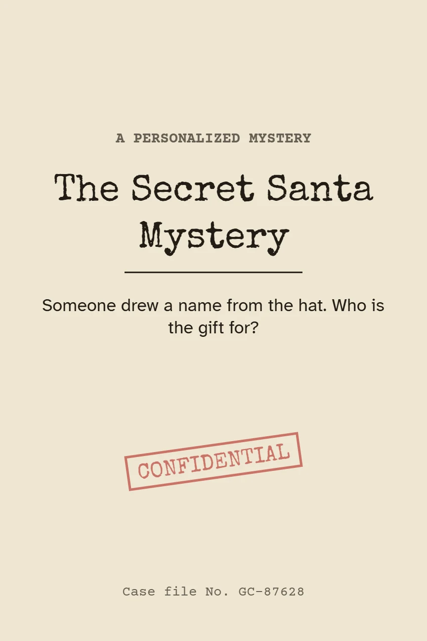 The Secret Santa Mystery