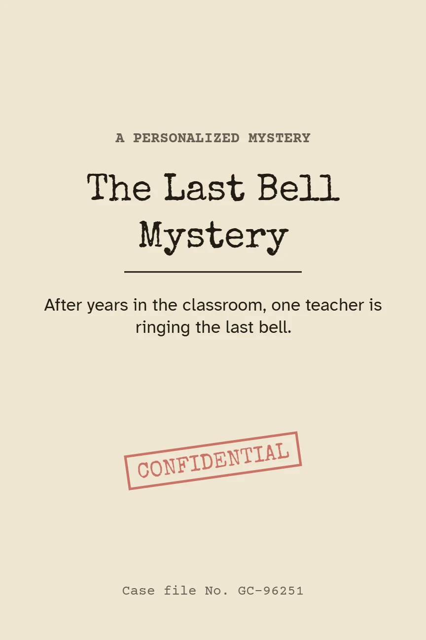 Cover: The Last Bell Mystery