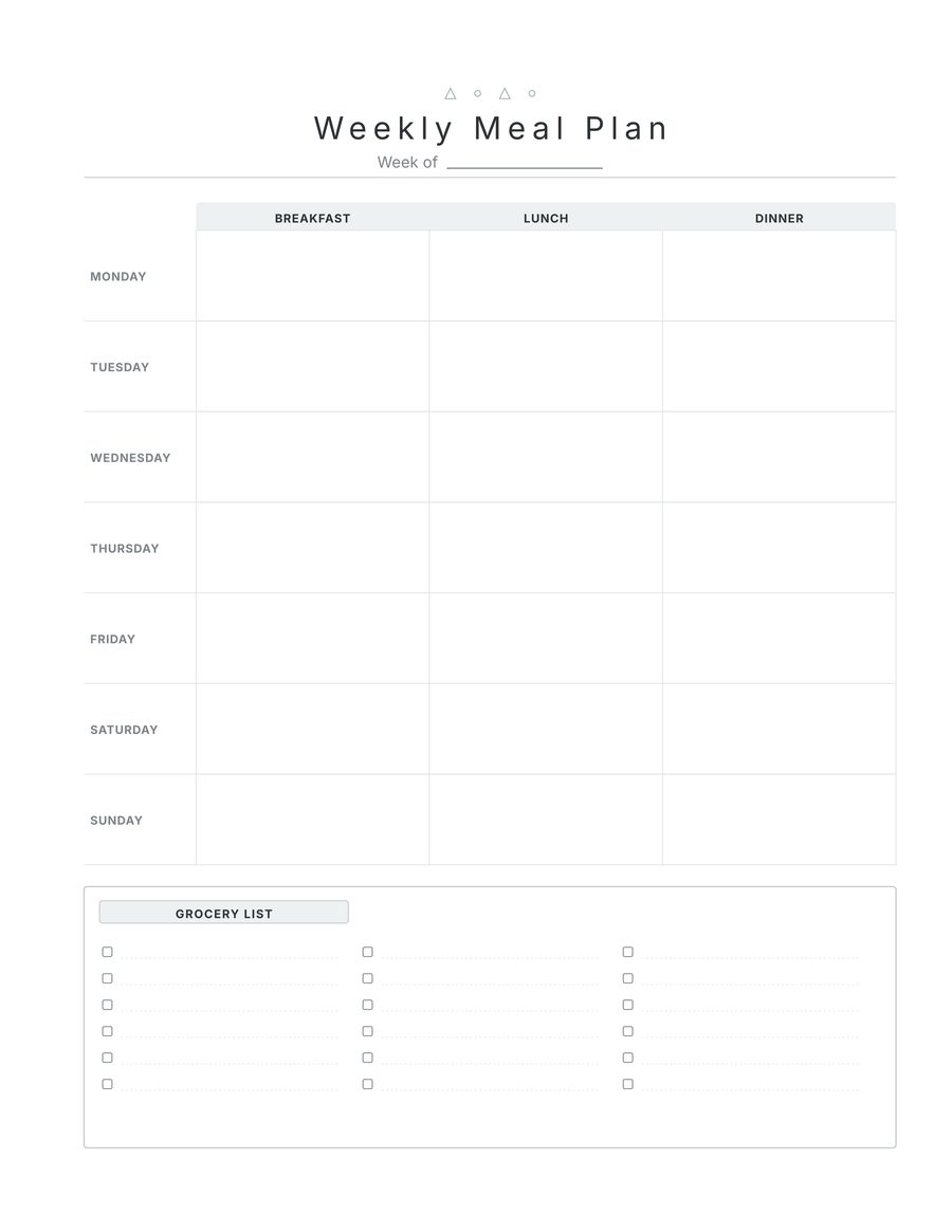 Meal planner